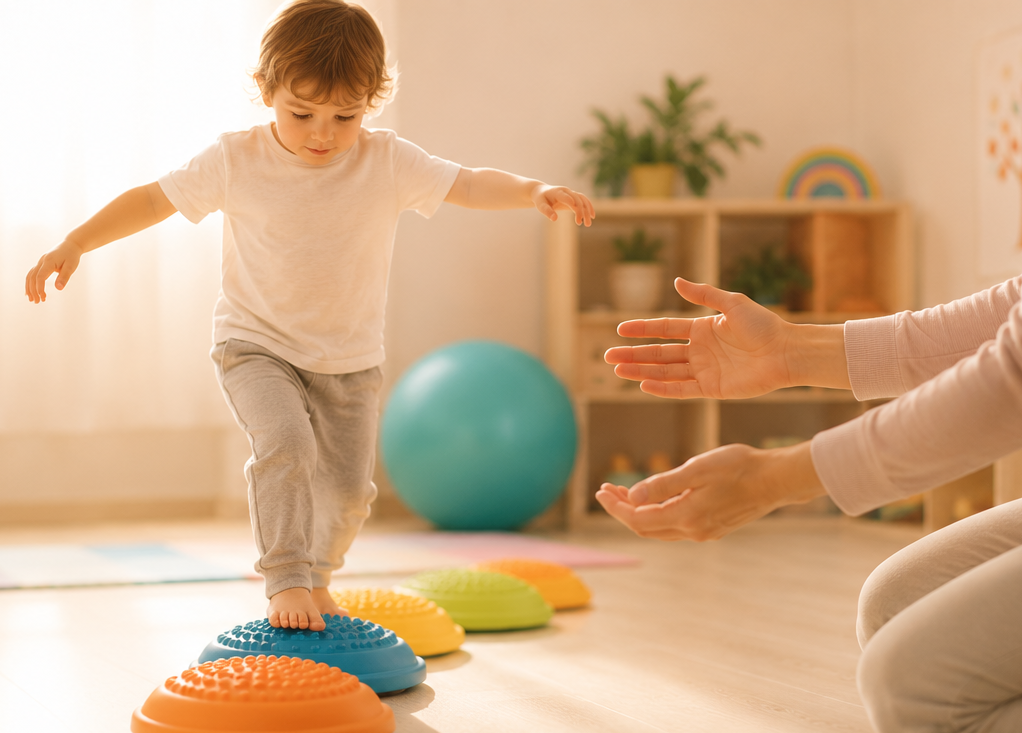 Séance dans les lieux de vie avec un enfant